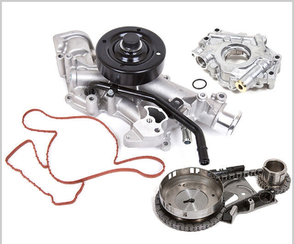 Timing Chain Kit+Cover Gasket Oil & Water Pump 03-08 Truck 5.7L - Click Image to Close